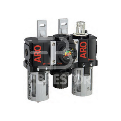 Фильтр-регулятор-лубрикатор ARO C38451-811 комбинация из 3 частей, 15317514; Ingersoll Rand фото в интернет-магазине Brestor