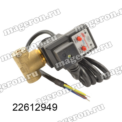Клапан слива конденсата электромагнитный 1/4" 230, 22612949; Ingersoll Rand фото в интернет-магазине Brestor