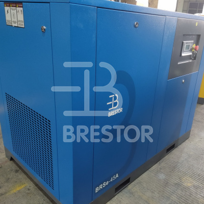 Компрессор винтовой BRSe-45A (5,6м3/мин при 12бар; маслозаполненный) Brestor фото в интернет-магазине Brestor