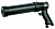 Пистолет пневматический для герметика,  Ingersoll Rand, LA428-EU